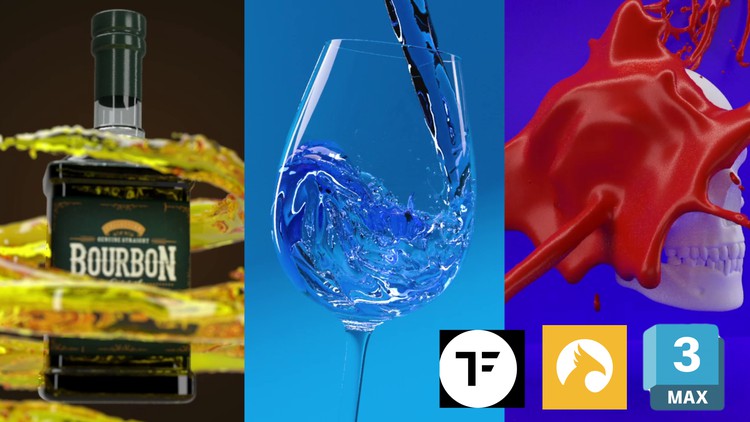 3Ds Max Pheonix FD Liquid VFX Simulation Masterclass By Zeon Horizon