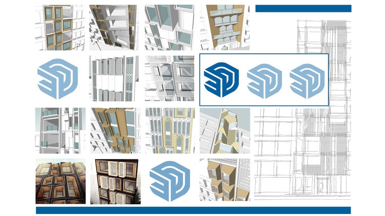 Learn how to facade modeling in sketchup By Seyed Payam Mirshahreza