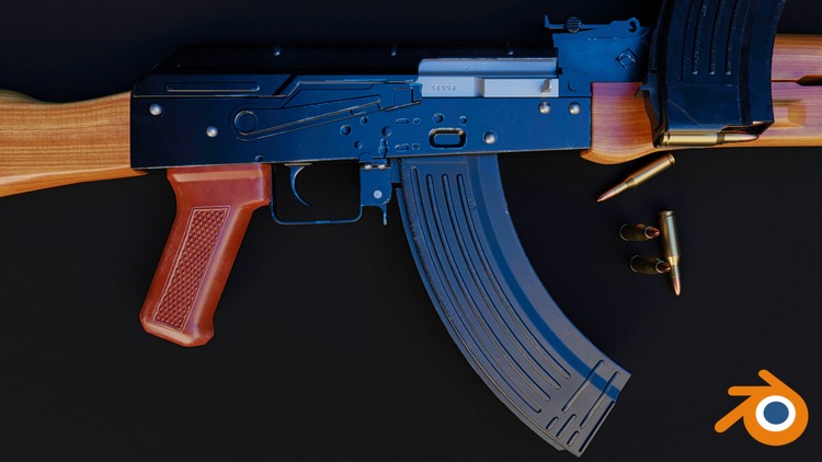 NEW Weapon modeling for AAA games in Blender  By D098D0BBD18CD18F D0A5D0BBD18B