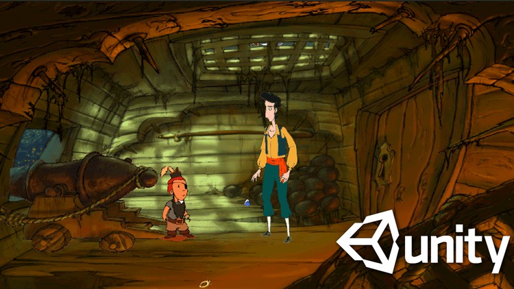 Unity 2D Advance Point and Click GameLike Monkey Island By Paul Hadizad